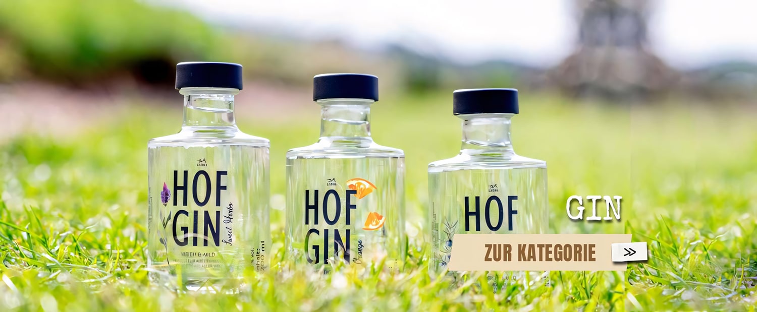 Gin mit feinen Kräutern und regionalem Charakter Gin vom Erlebnishof Löbke